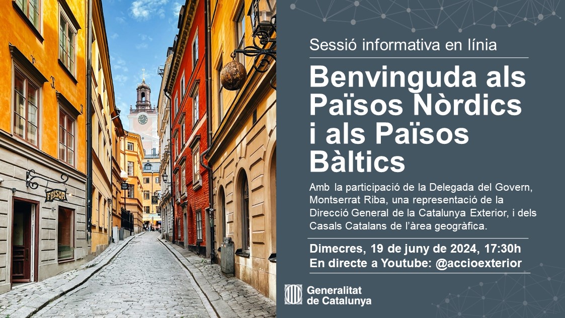 Sessió de benvinguda Delegació del Govern als Països Nòrdics i als Països Bàltics - 19 de juny