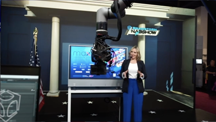 Brainstorm showcases MAX-R Project at NAB 2024