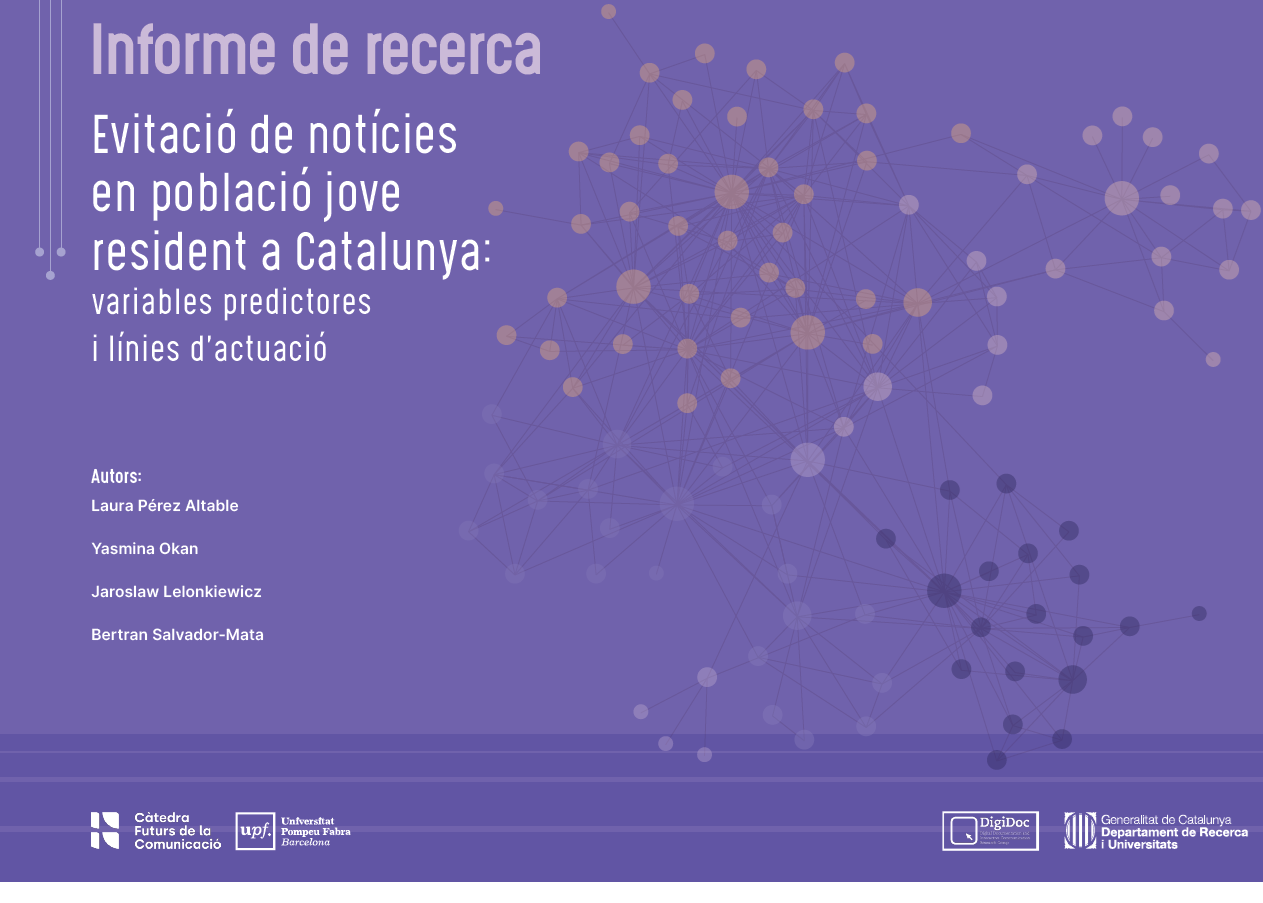Evitació de notícies en població jove resident a Catalunya: variables predictores i línies d’actuació