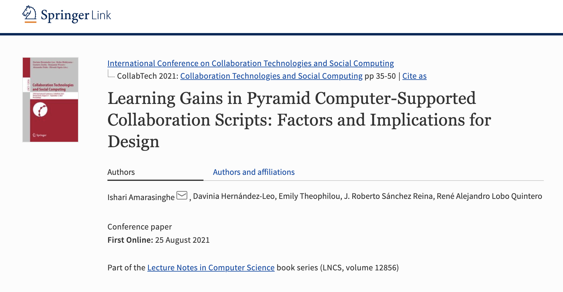CollabTech2021 paper:  Learning gains in Pyramid computer-supported collaboration scripts: factors and implications for design