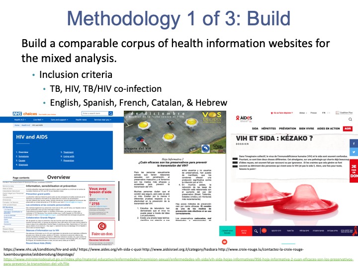 Juny 2018: Pla de recerca sobre els factors culturals en les versions multilingües de webs d'informació sanitària