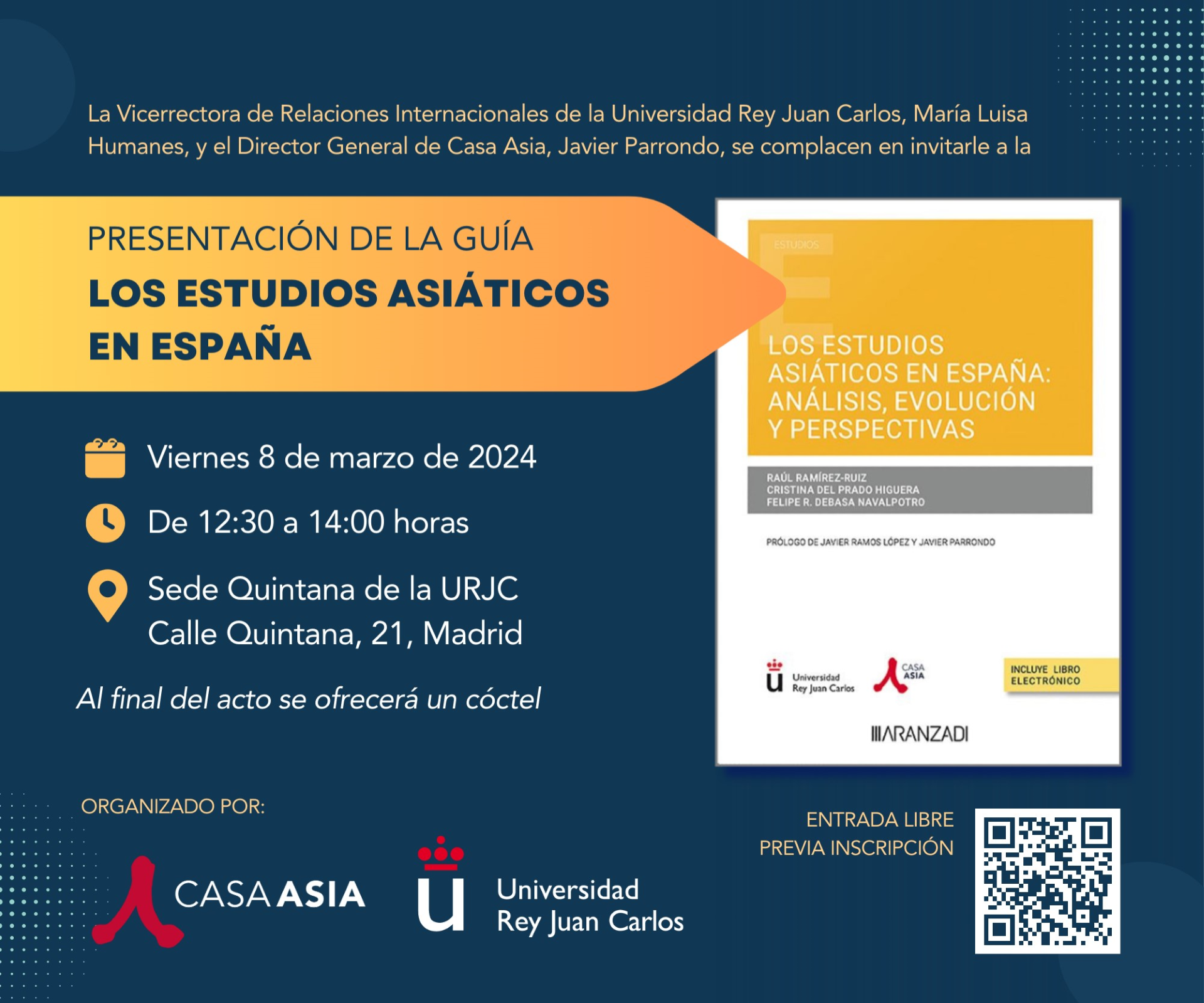 Presentación de la guía «Los estudios asiáticos en España: análisis, evolución y perspectivas»