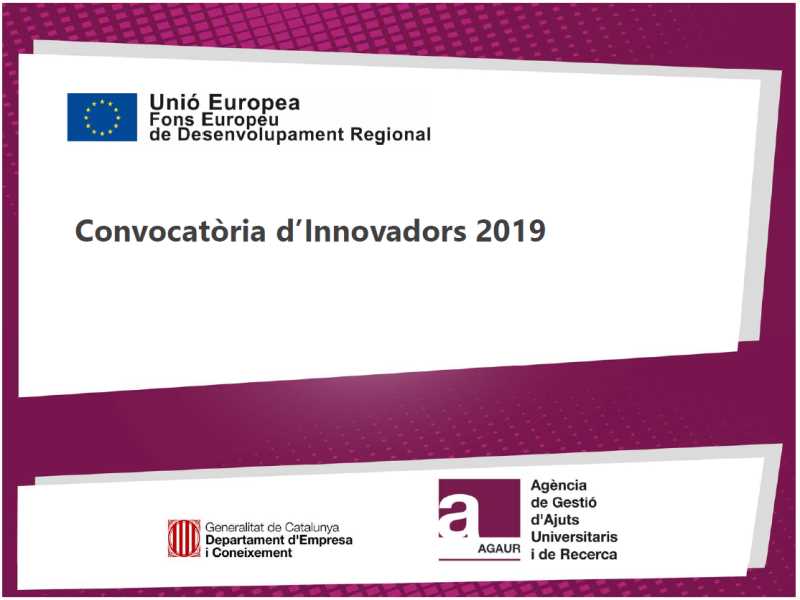Selected by the Innovadors 2019 program