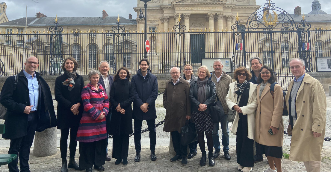 Eutopia's Vice-presidents met in Paris for discussing connecting the ten communities