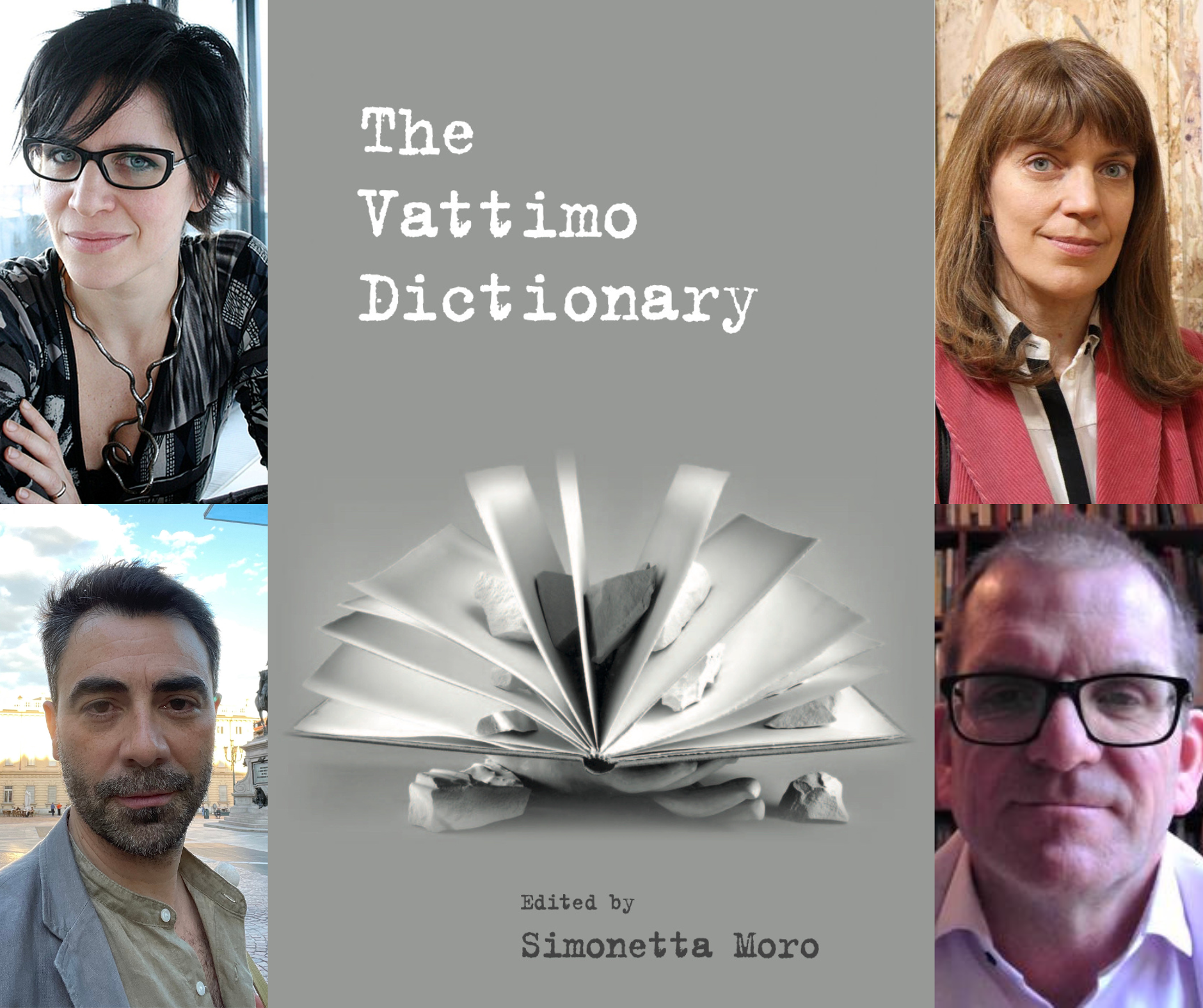 The Vattimo Dictionary online book launch at IDSVA with Simonetta Moro, Silvia Mazzini, David Webb, and Santiago Zabala