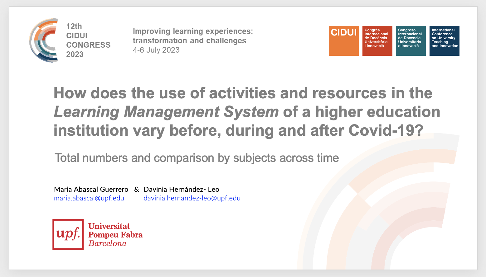 How does the use of activities and resources in the Learning Management System of a higher education institution vary before, during and after Covid-19?