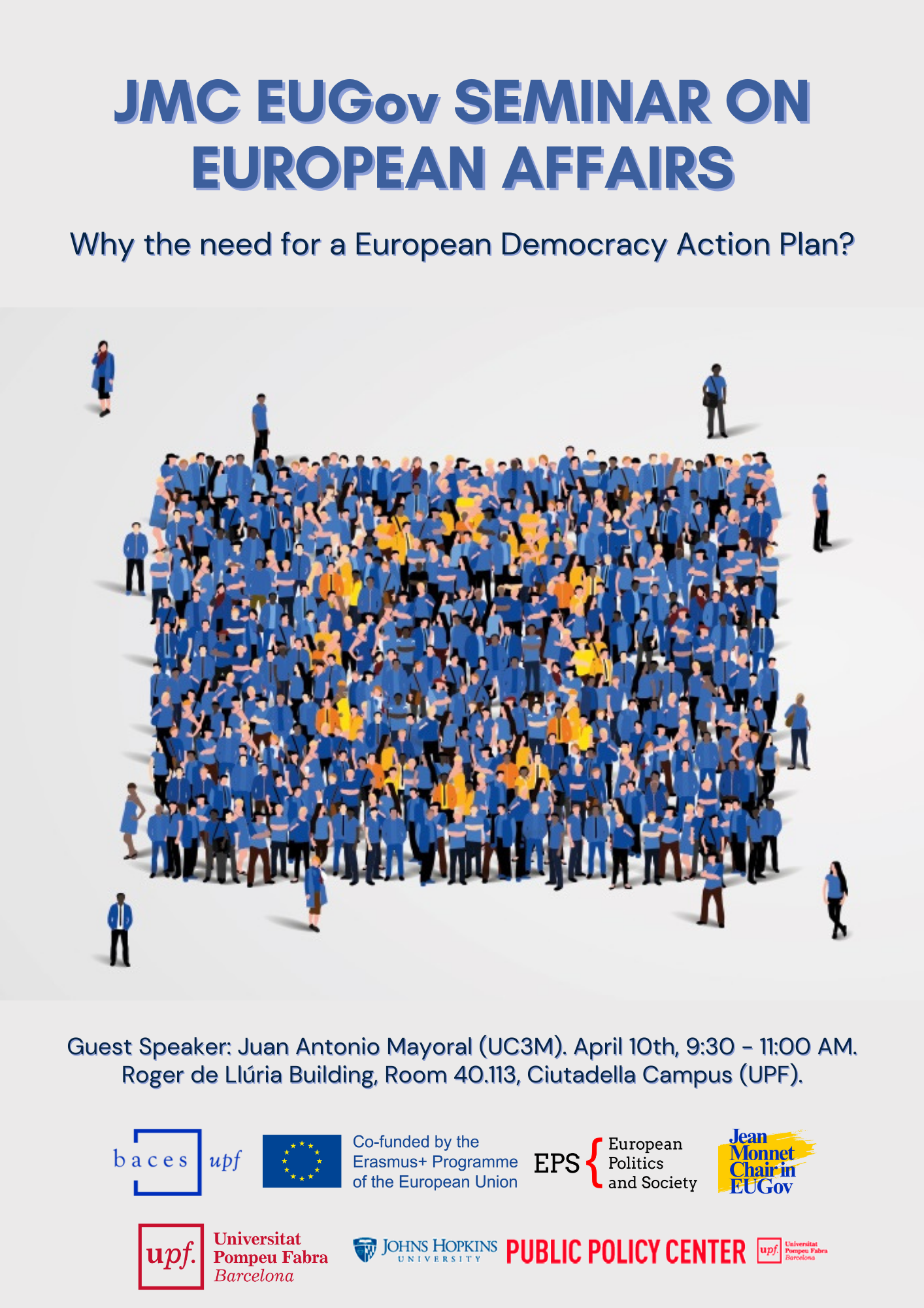 ​​​New BACES/JMC EUGov Seminar - Why the need for a European Democracy Action Plan?