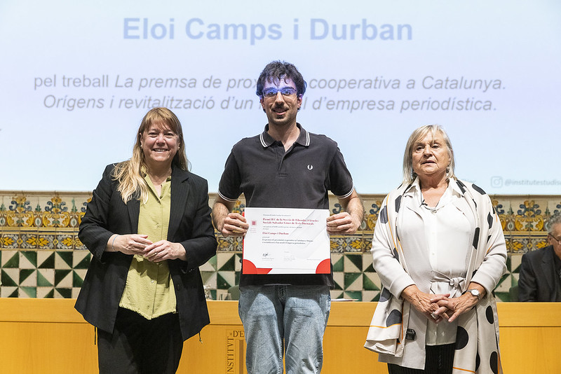 La tesi doctoral d'Eloi Camps guanya el Premi Salvador Giner de l'IEC