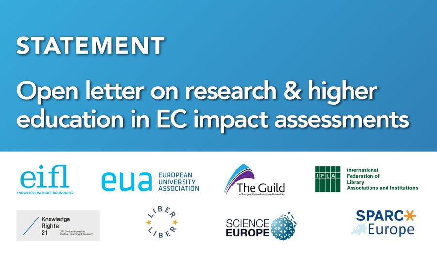 The Guild i altres organitzacions insten la CE a mesurar l’impacte de les normes comunitàries en la recerca i l’educació superior