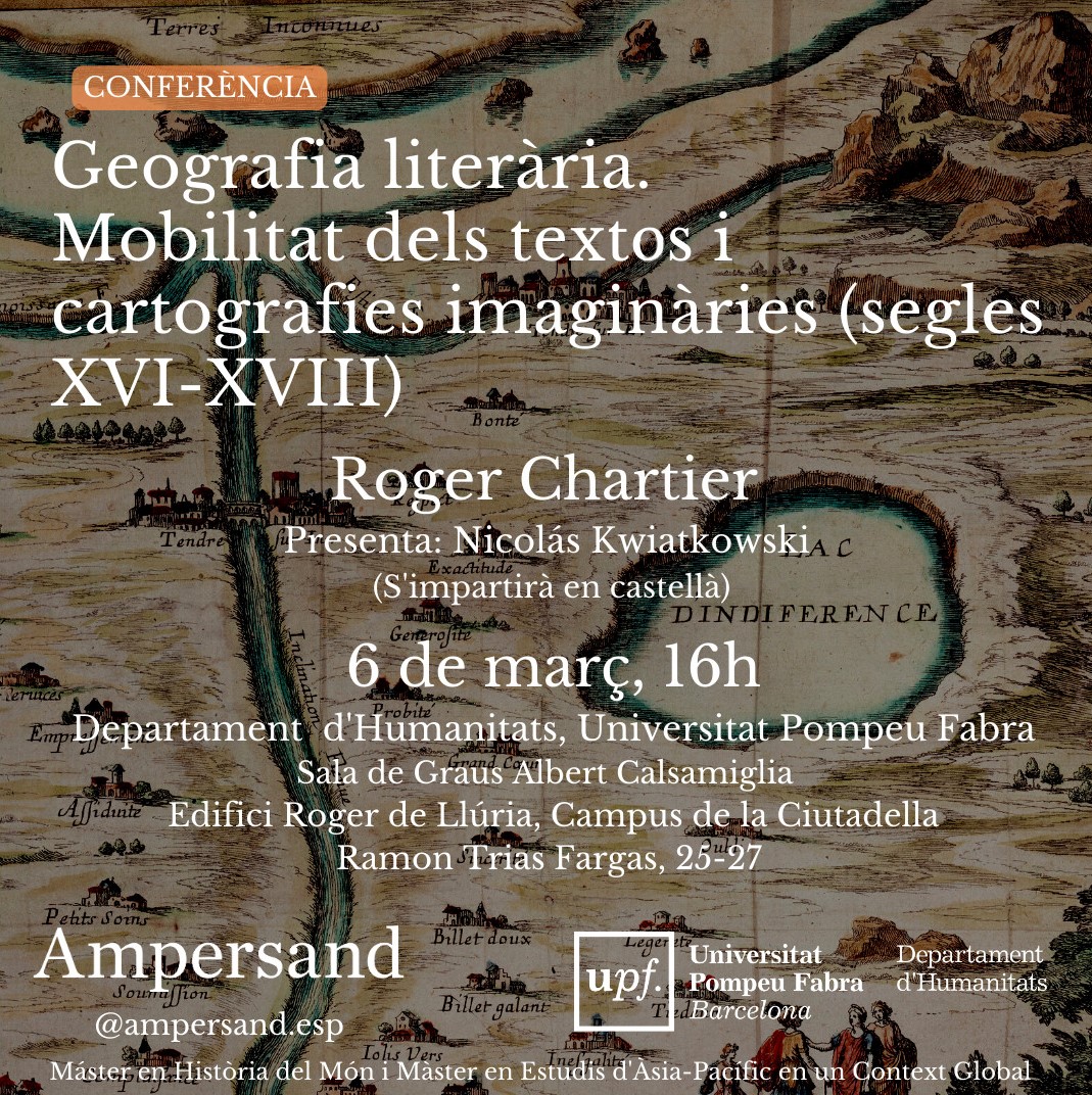 Conferència Roger Chartier: 