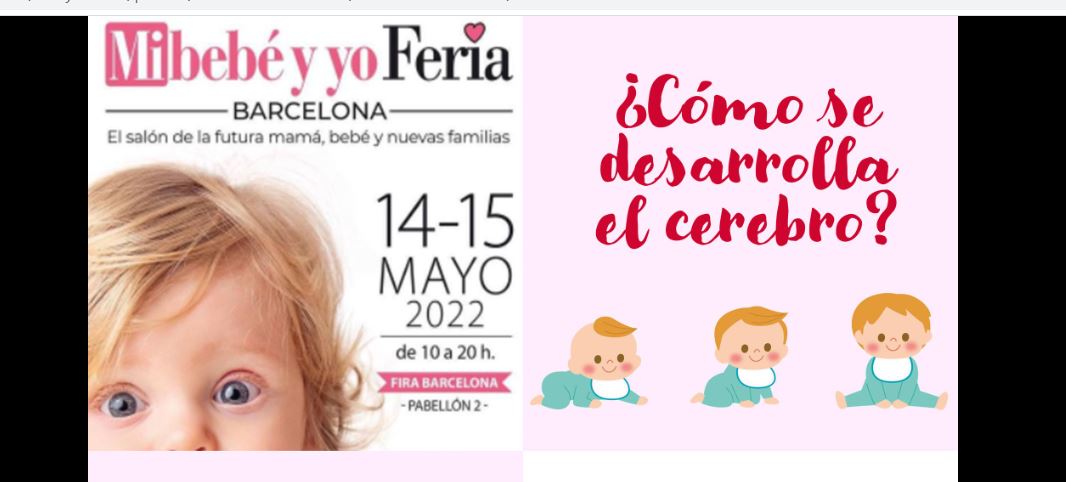 Talk Mi bebé y yo FERIA in Barcelona, May 2022
