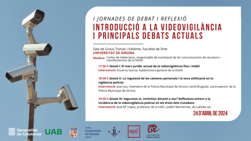 Jornadas sobre Videovigilancia en Catalunya (10.05.24)