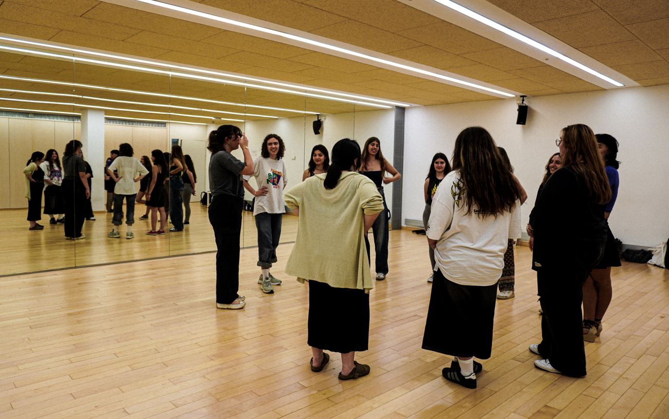 Taller d'interpretació teatral realitzat durant la primera edició de Projecta't. Imatge inicial - Taller d'interpretació teatral realitzat durant la primera edició de Projecta't.