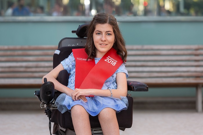 Bea Calvo wants to devote herself to research in the field of genomics and bioinformatics