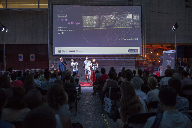 Imatge de l'estrena del documental, el passat 29 de juny