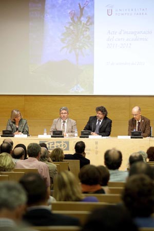 D'esquerra a dreta: Núria Basi, Josep Joan Moreso, Antoni Castellà i Josep Fargas