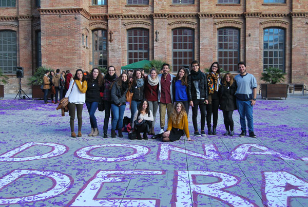 Estudiants organitzadors de l'activitat