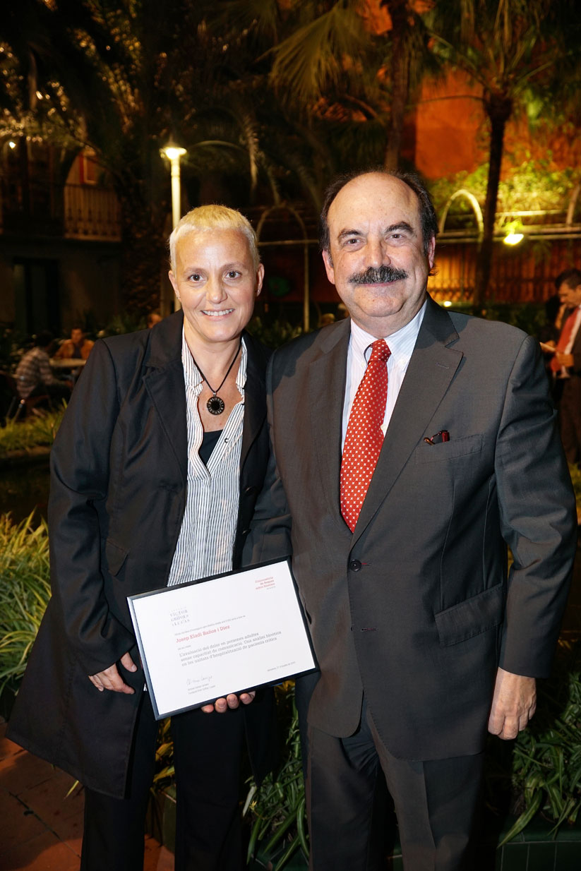 Gemma Robleda i Josep Eladi Baños. Font: Fundació Grífols