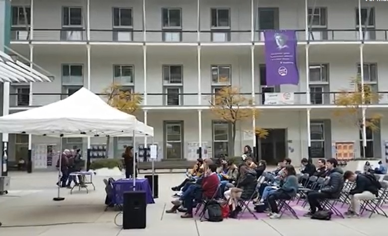 Acto celebrado en el campus de la Ciutadella en el marco de una edición anterior de la Semana de la Igualdad Imatge inicial - Acto celebrado en el campus de la Ciutadella en el marco de una edición anterior de la Semana de la Igualdad
