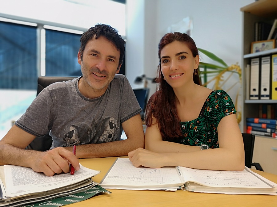 Selma Serra and Miguel A. Valverde in their laboratory at UPF. Imatge inicial - Selma Serra and Miguel A. Valverde in their laboratory at UPF.