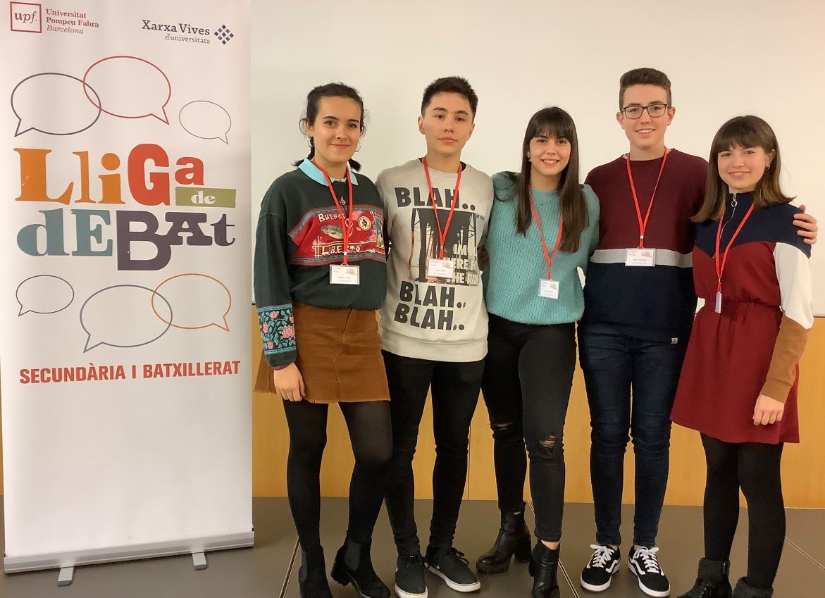 Miembros del equipo ganador de la fase local Imatge inicial - Miembros del equipo ganador de la fase local