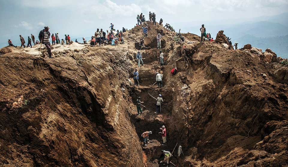 Una explotació minera de la República Democràtica del Congo. FOTO: Iván Benítez Imatge inicial - Una explotació minera de la República Democràtica del Congo. FOTO: Iván Benítez