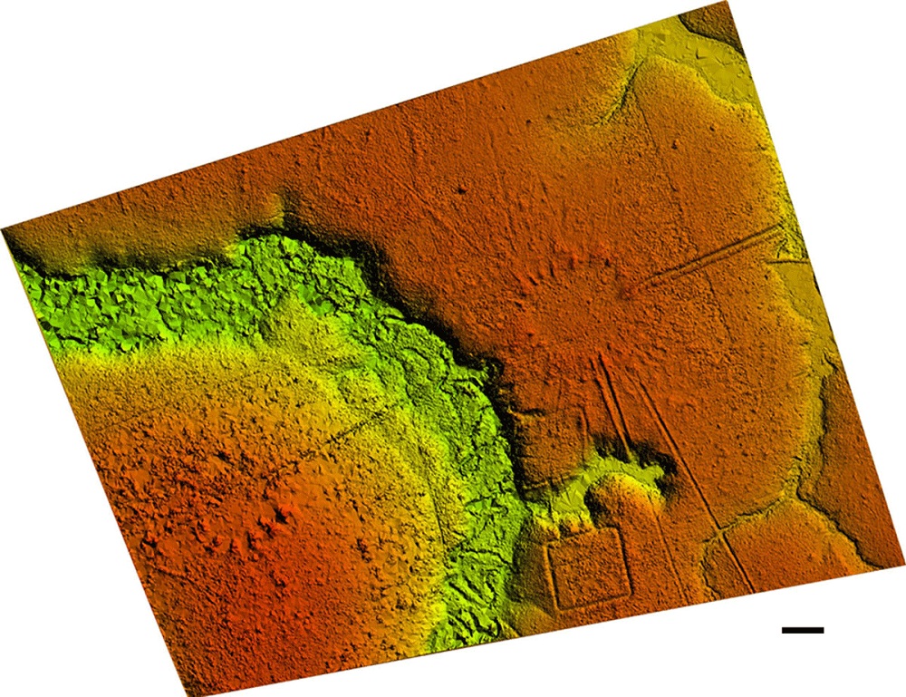 Imatge LIDAR dels llocs arqueològics captada des de l'aire. FOTO: Journal of Computer Applications in Archaeology Imatge inicial - Imatge LIDAR dels llocs arqueològics captada des de l'aire. FOTO: Journal of Computer Applications in Archaeology