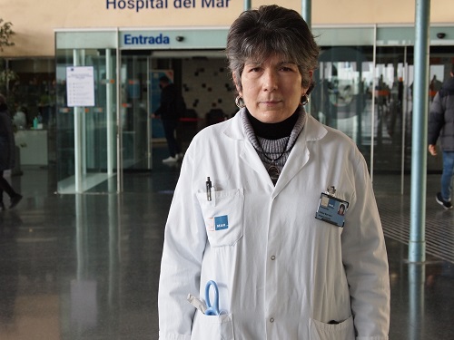 La Dra. Esther Barreiro. Crèdit: Hospital del Mar. Imatge inicial - La Dra. Esther Barreiro. Crèdit: Hospital del Mar.
