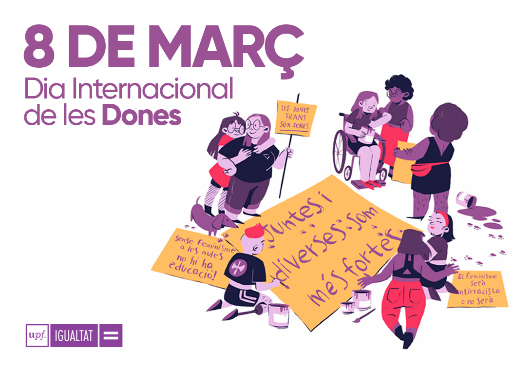 Vuelve la Semana de la Igualdad alrededor del #8mUPF Imatge inicial - Vuelve la Semana de la Igualdad alrededor del #8mUPF