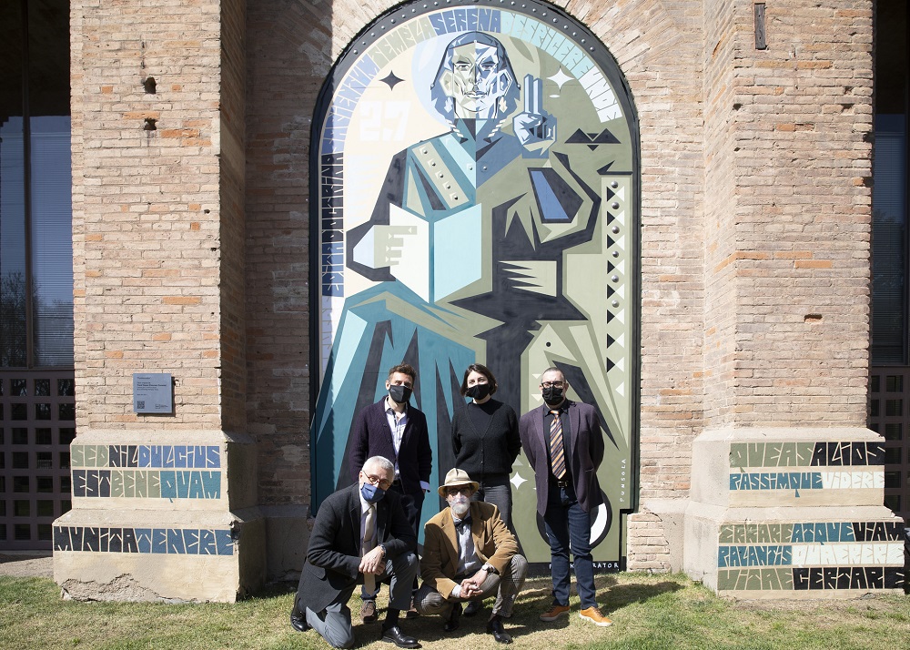 D'esquerra a dreta, compençant pels dempeus: Manel Jiménez, Alba Cros, Javier Aparicio Maydeu, Jaume Casals i Frank Trepax D'esquerra a dreta, començant pels que estan drets: Manel Jiménez, Alba Cros, Javier Aparicio Maydeu, Jaume Casals i Frank Trepax