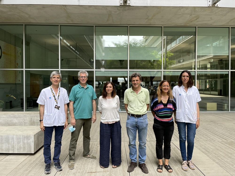 Los autores Santi Grau, Ramon Gimeno, Giuliana Magri, Rafael Maldonado, Elena Martín Garcia, y Olivia Ferrandez. Imatge inicial - Los autores Santi Grau, Ramon Gimeno, Giuliana Magri, Rafael Maldonado, Elena Martín Garcia, y Olivia Ferrandez.