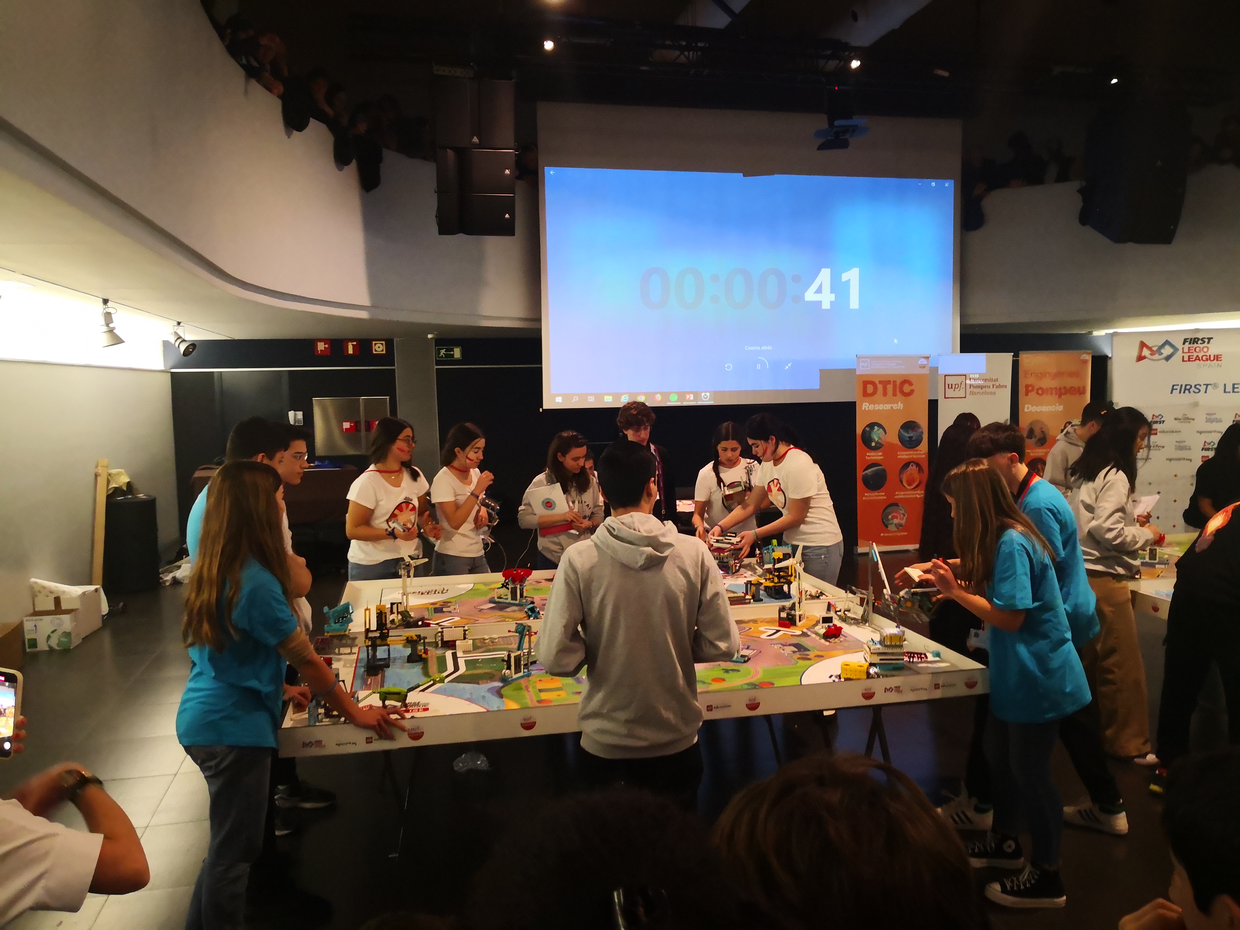 Imatge del torneig de dissabte al campus del Poblenou (cedida per l'associació Ingeniera Soy) Imatge inicial - Imatge del torneig de dissabte al campus del Poblenou (cedida per l'associació Ingeniera Soy)