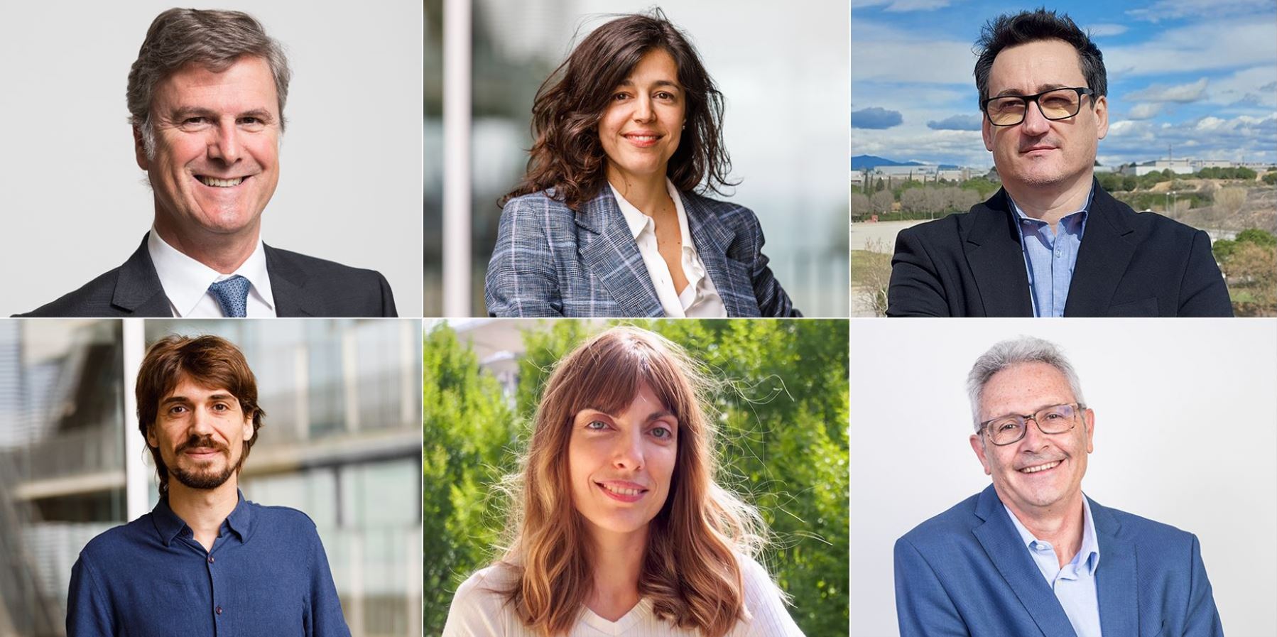 Investigadores de referencia de las seis instituciones que participan en el proyecto. Imatge inicial - Investigadores de referencia de las seis instituciones que participan en el proyecto.