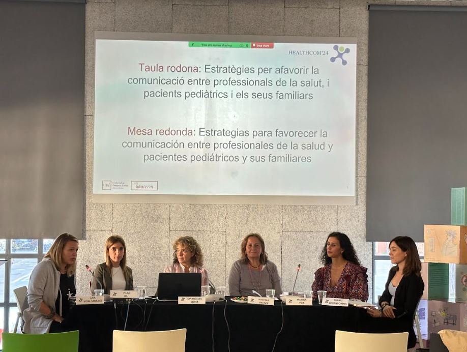Imagen de las jornadas HEALTHCOM. Imatge inicial - Imagen de las jornadas HEALTHCOM.