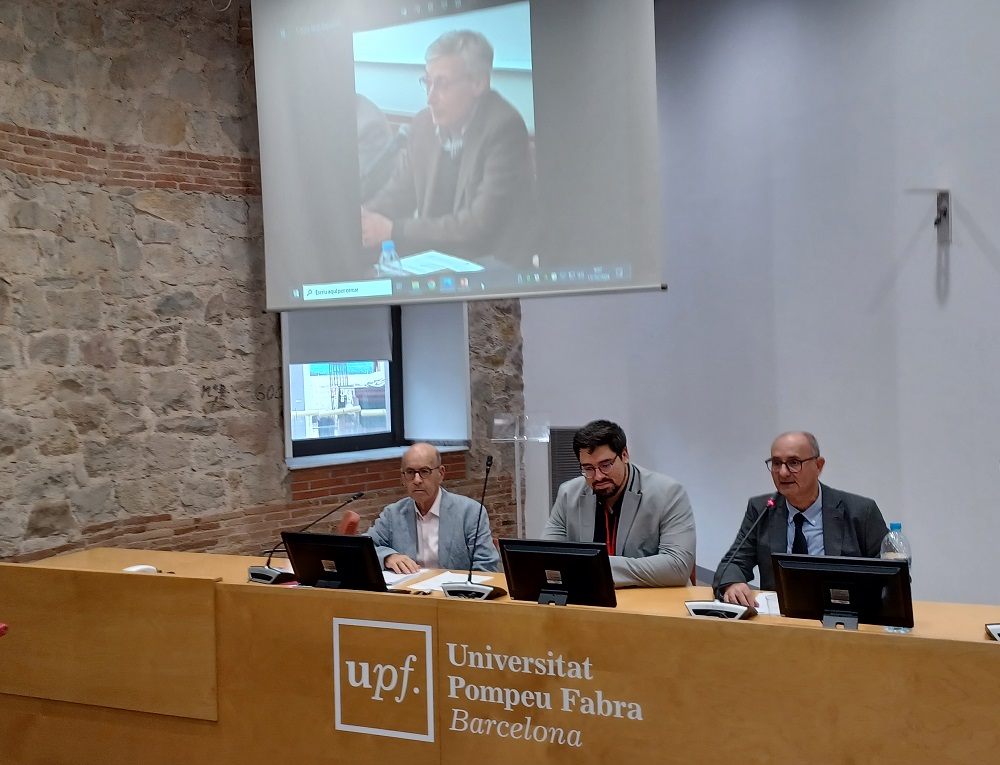 De izquierda a derecha: Ricardo Robles, David Farré y Joaquim Albareda Imatge inicial - De izquierda a derecha: Ricardo Robles, David Farré y Joaquim Albareda