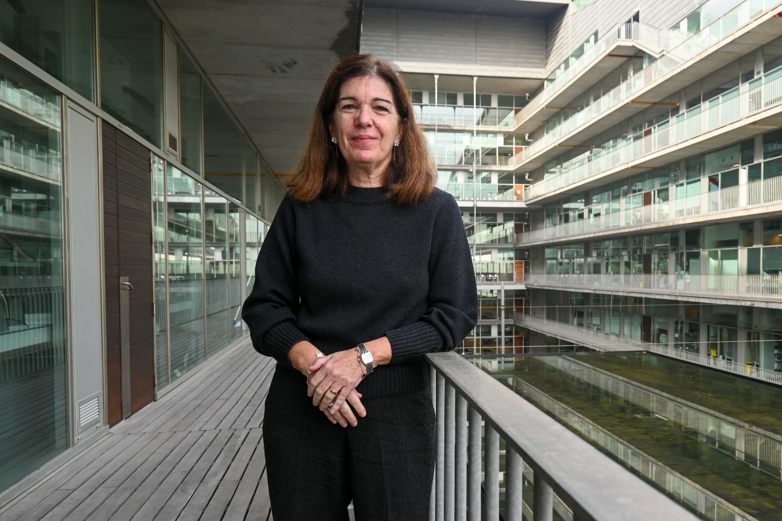 Olga Valverde, at the Barcelona Medical Research Park (PRBB). Imatge inicial - Olga Valverde, at the Barcelona Medical Research Park (PRBB).