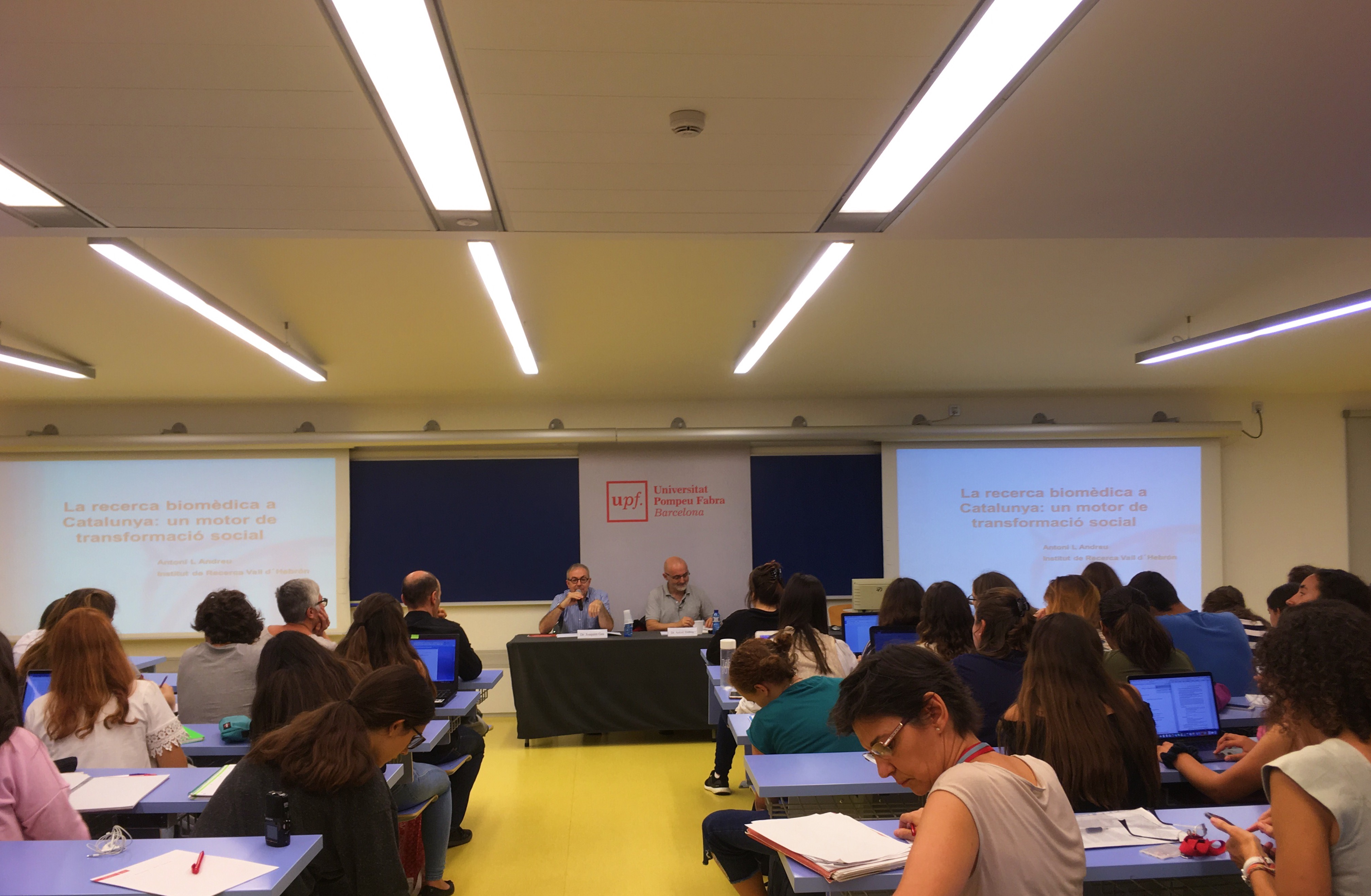 Lliçó inaugural Bio Humana 2017 - UPF