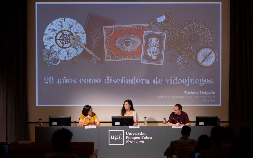Tatiana Delgado recorre sus 20 años de experiencia en la producción y diseño de videojuegos a la lección inaugural de Comunicación Audiovisual