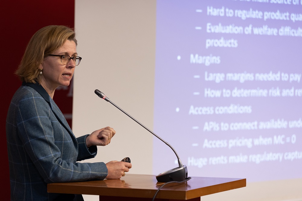 Fiona Scott Morton analyses the application of competition in the new digital markets in the Economics Lecture