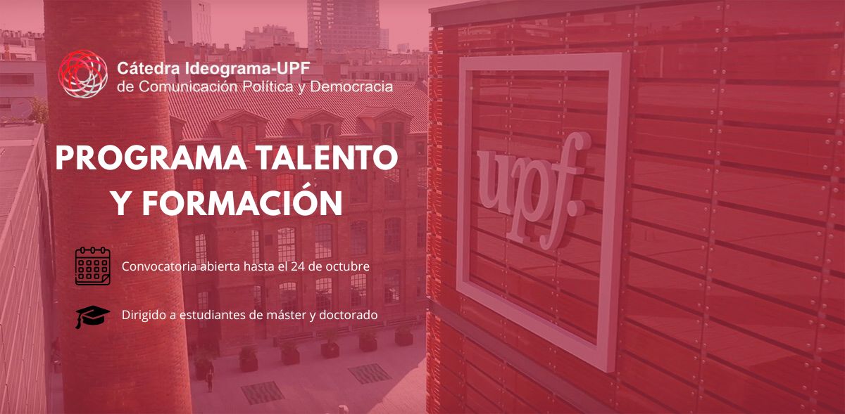 El programa ofereix unes pràctiques extracurriculars de 4 mesos al costat dels investigadors de la Càtedra Imatge inicial - El programa ofereix unes pràctiques extracurriculars de 4 mesos al costat dels investigadors de la Càtedra