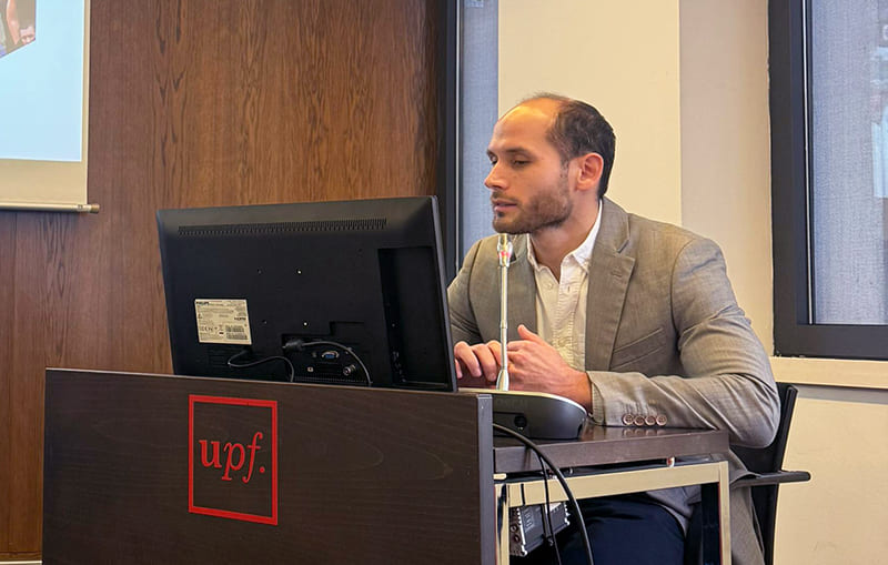 Cristian Lozano Recalde, new Chair's coordinator Imatge inicial - Cristian Lozano Recalde, new Chair's coordinator