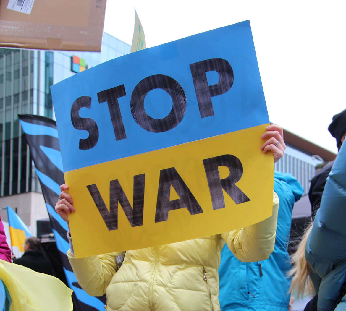 Protesta guerra