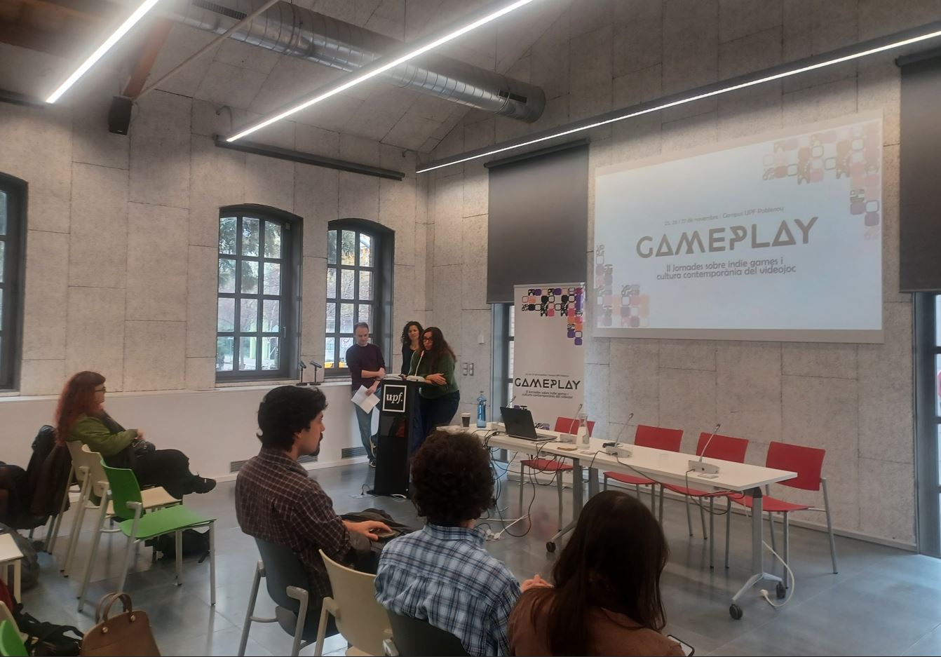 Inauguración de las jornadas de Gameplay