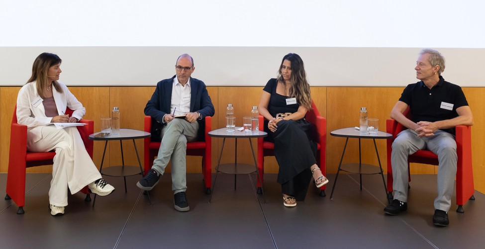 D'esquerra a dreta: Aurora Masip, Carles Pont, Patrícia Plaja i Ferran Lalueza. Imatge inicial - D'esquerra a dreta: Aurora Masip, Carles Pont, Patrícia Plaja i Ferran Lalueza.