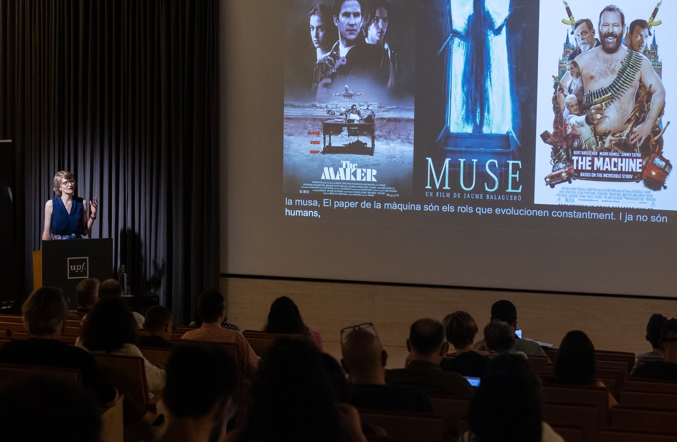 Migle Laukyte, professora del Departament de Dret de la UPF especialitzada en IA
