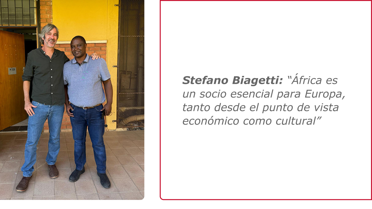 Stefano Biagetti: “África es un socio esencial para Europa, tanto desde el punto de vista económico como cultural”
