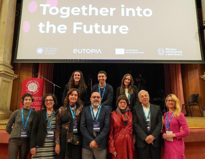 Imatge inicial - Delegació de la UPF a l'Eutopia Week celebrada a la Universitat Ca’Foscari de Venècia.