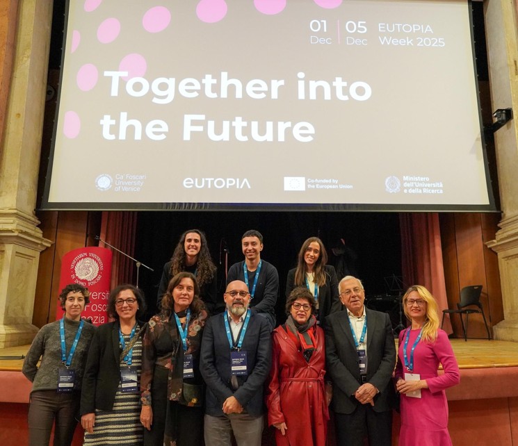 Imatge inicial - Delegació de la UPF a l'Eutopia Week celebrada a la Universitat Ca’Foscari de Venècia.