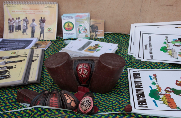 Uno de los recursos educativos que se utilizan para enseñar a las comunidades de Burkina Faso sobre los tipos de MGF y sus consecuencias. Fuente: Flickr / DFID - UK Department for International Development Imatge inicial - Uno de los recursos educativos que se utilizan para enseñar a las comunidades de Burkina Faso sobre los tipos de MGF y sus consecuencias. Fuente: Flickr / DFID - UK Department for International Development