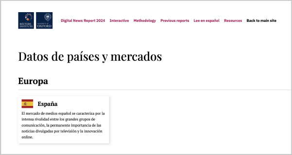 Datos de países y merados Imatge inicial - Datos de países y merados